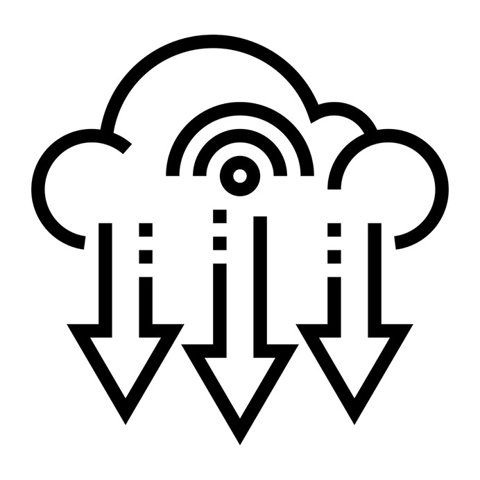 See more icon inspiration related to download, data, ui, shapes and symbols, cloud computing, multimedia option, storage, networking, interface, multimedia and arrows on Flaticon.