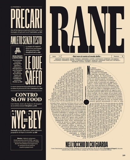 All sizes | IL34 — RANE | Flickr - Photo Sharing! #typography #magazine #editorial #francesco muzzi #rane #schwartz