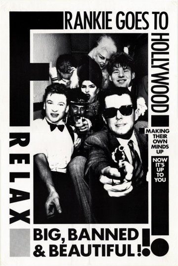 'Big, Banned & Beautiful!' – a 'Relax' promo poster #hollywood #big #goes #beautiful #banned #frankie #to
