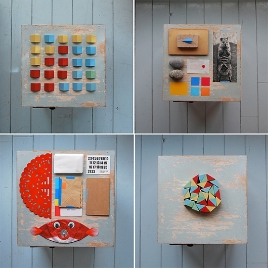 Old things. « Present&Correct #forms #layout #retro #cubes
