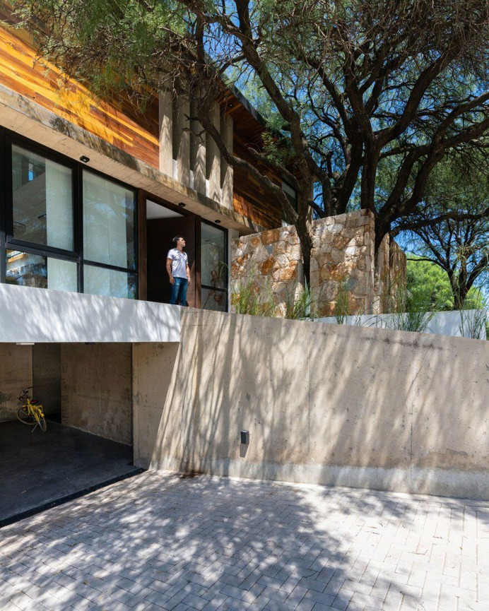 Nagus House - "Behind the Tree" Residential Project by IASE Arquitectos