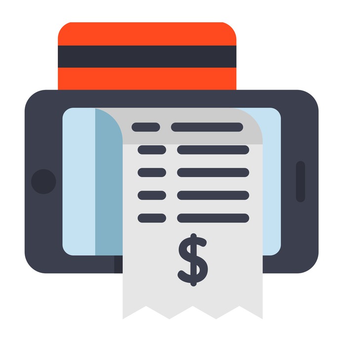 See more icon inspiration related to bill, payment, receipt, ticket, commerce and shopping, ecommerce, check mark, electronics, invoice, commerce and check on Flaticon.