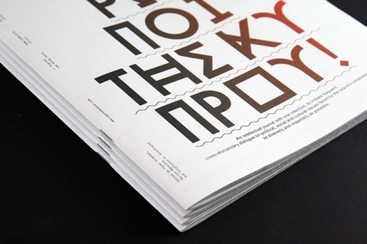 Portfolio : T W O #design #graphic #editorial