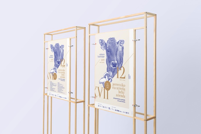 diseño gráfico araba euskadi, cartel, feria perretxiko, terreña, kuartango, milagros a lurdes