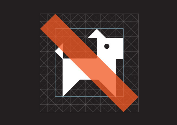 Copernicus Science Center -Visual information system on Behance #white #red #pictogram #construction #icon #sign #black #dog