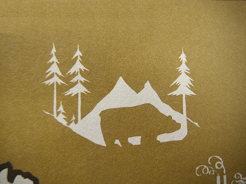 Bear/great outdoors. on Flickr - Photo Sharing! #illustration