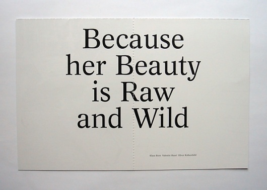 Because her Beauty is Raw and Wild #cover #design #graphic #nieves