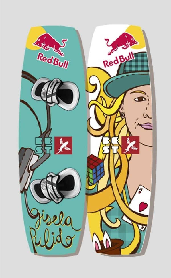 Kitesurf #illustration #prototype #kitesurf #redbull