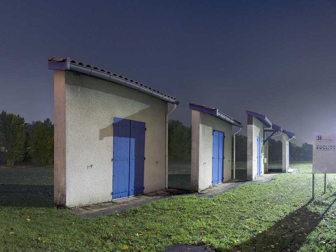 Facades: Surreal Scenes of Isolated Buildings by Zacharie Gaudrillot-Roy