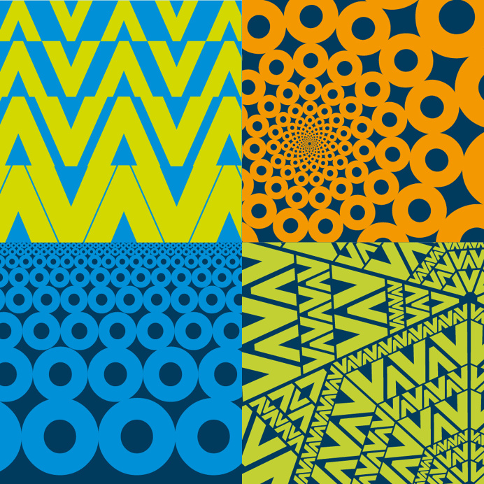 branding, colour, pattern