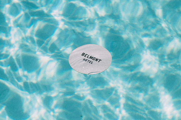 Belmont Hotel on Behance