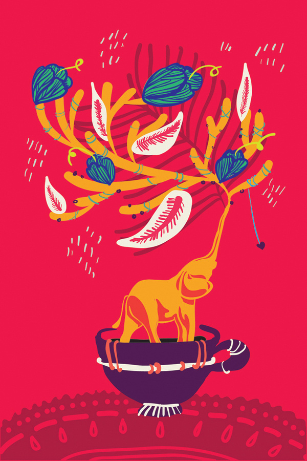 Frances Alvarez #franalvarez #flowers #elephant