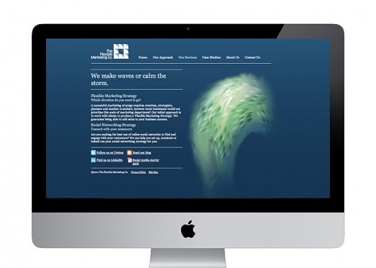 The Flexible Marketing Co. | rorymuldoon.com #logo #painted #fish