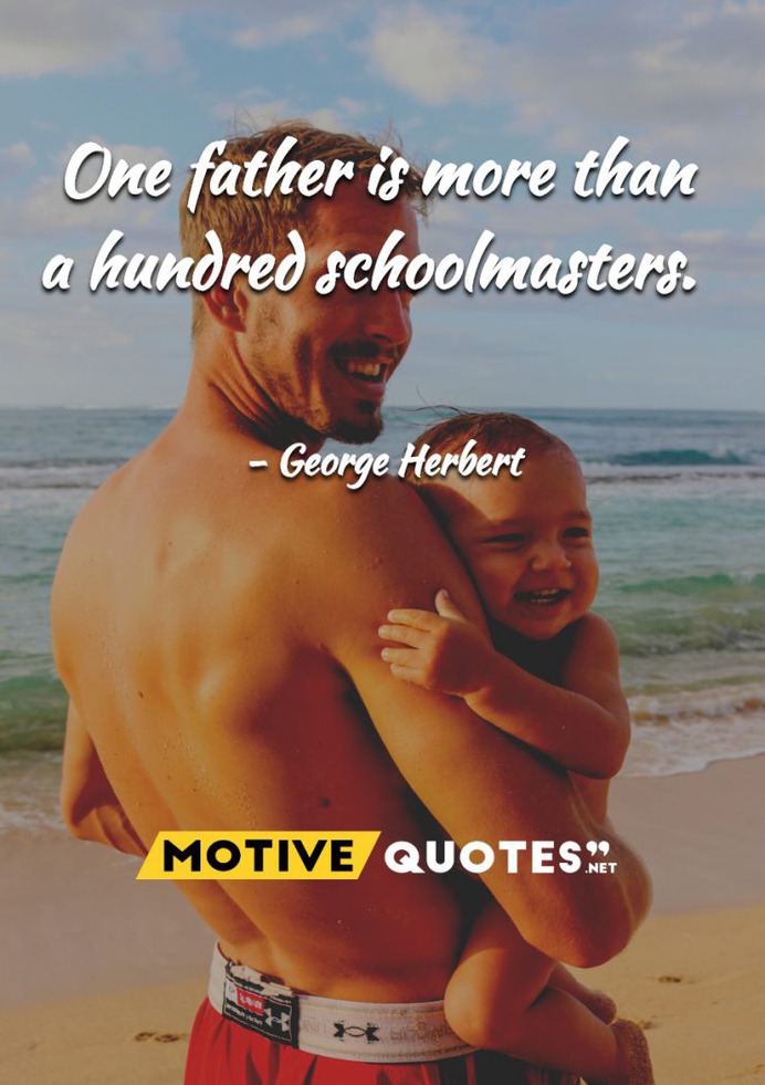 One father is more than