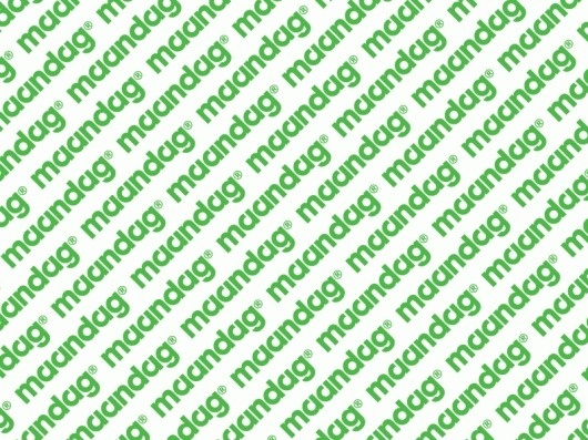 graphic design : . #recruiters #maandag #logo