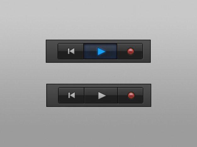 Editable ui elements psd material Free Psd. See more inspiration related to Button, Elements, Ui, Media, Play, Psd, Play button, Material, Style, Record, Player, Editable and Horizontal on Freepik.