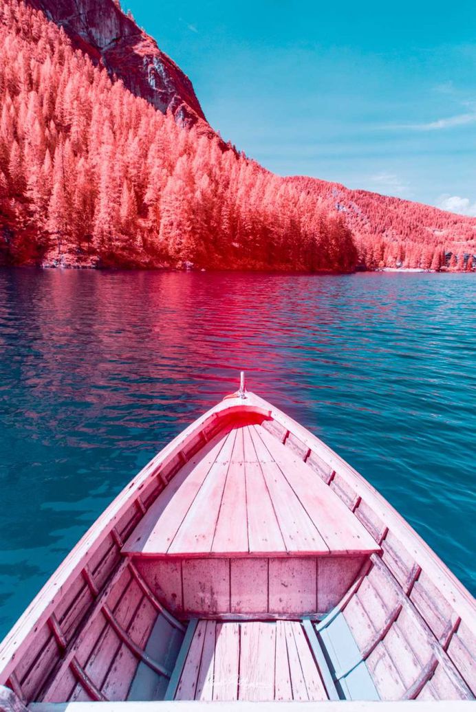 Infrared Dolomites: Dreamlike Colorful Photography by Paolo Pettigiani