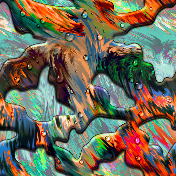 Vasya Kolotusha #pattern #acid #textile #camo
