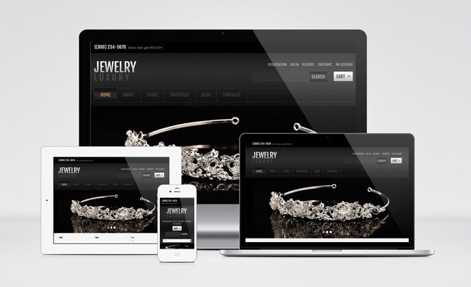 Jewelry : Free Jigoshop WordPress Theme