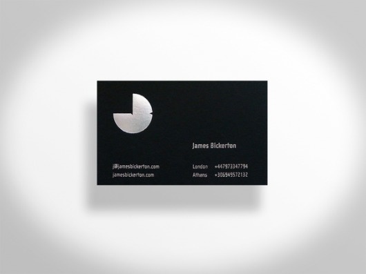 James Bickerton Business Card on the Behance Network #logo #businesscard