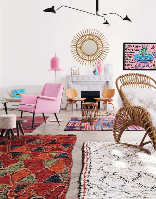 Boucherouite rug #interior #design #decor #deco #decoration