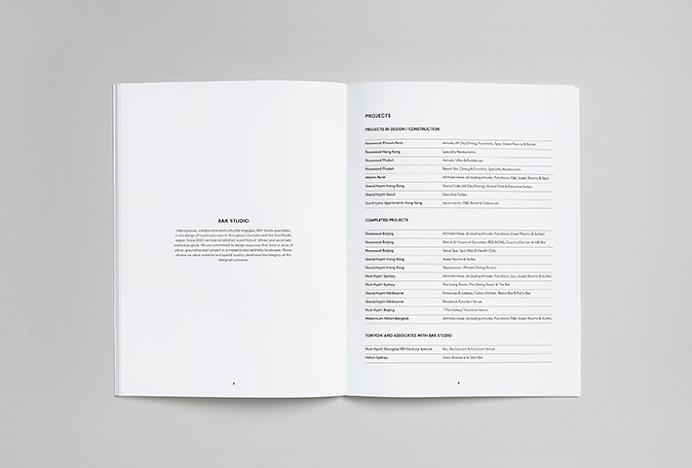 Beck & Robertson (BAR) by Thomas Williams & Co. #magazine #editorial #print #design