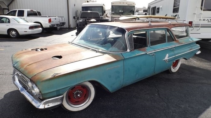 1960 Chevy Parkwood #classic #chevy #patina