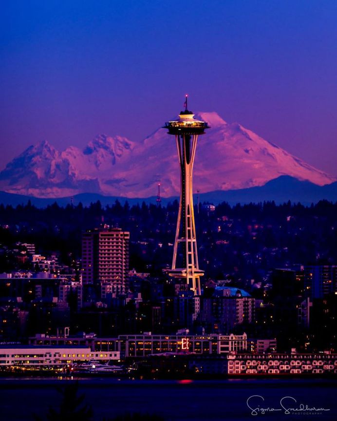 Stunning Cityscapes of Seattle, Washington by Sigma Sreedharan