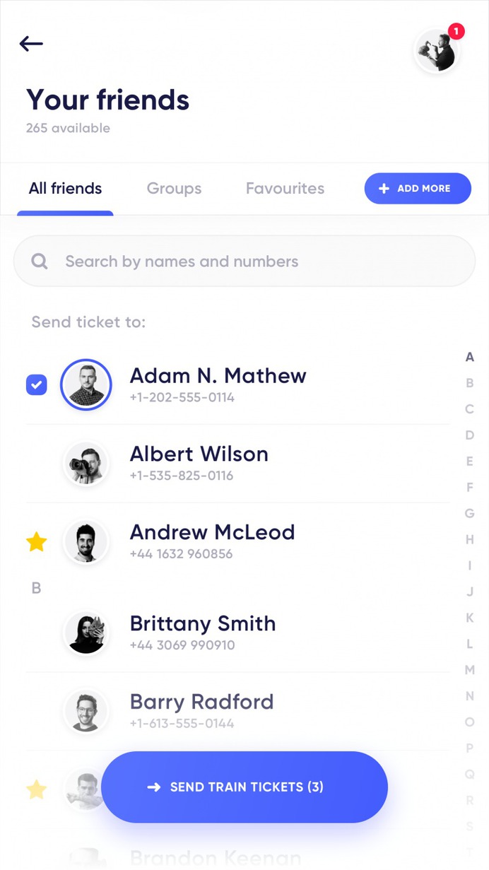 Mobilet – Send to friend by Jakub Kudelski