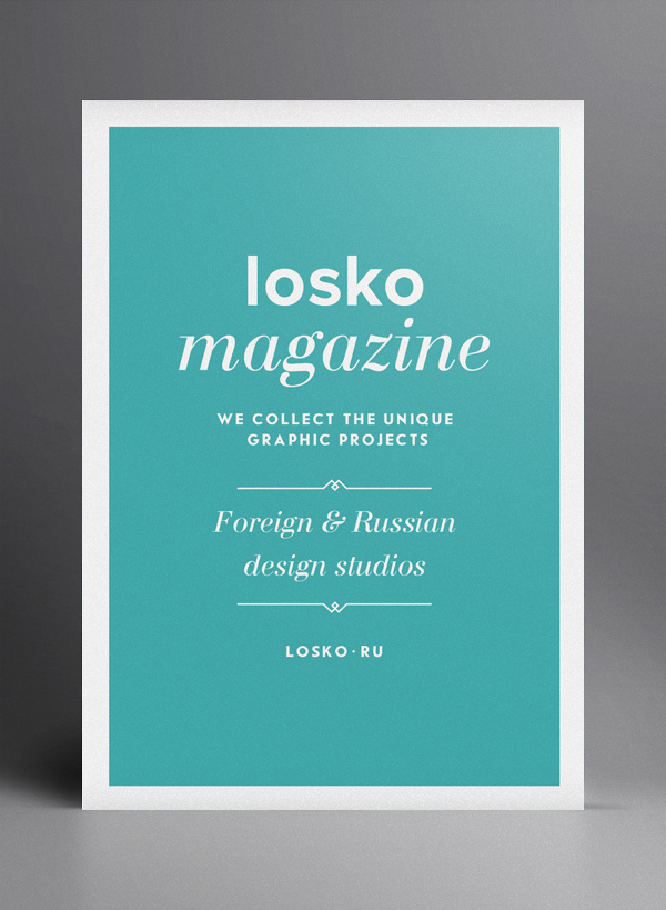 Losko mag #losko #poster #typography