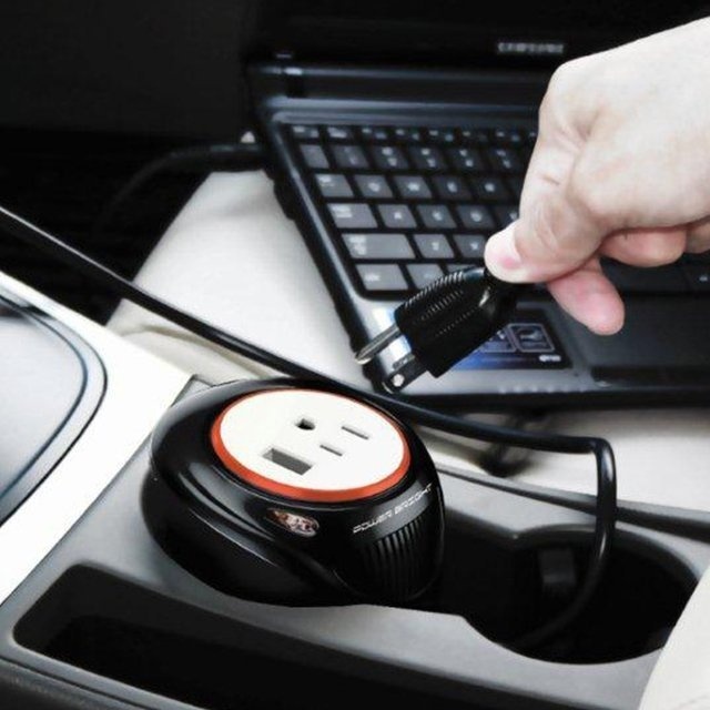 Cup Holder Power Inverter #tech #flow #gadget #gift #ideas #cool
