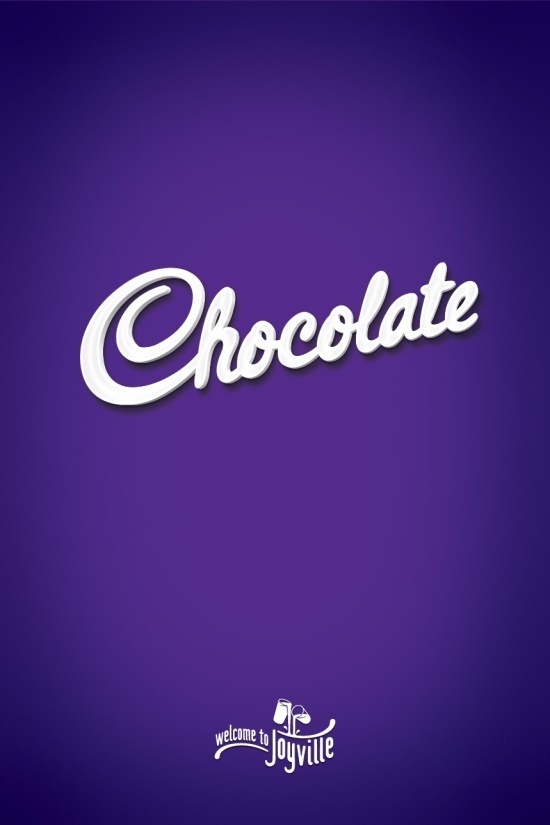 Chocolate #chocolate #cadbury #typography