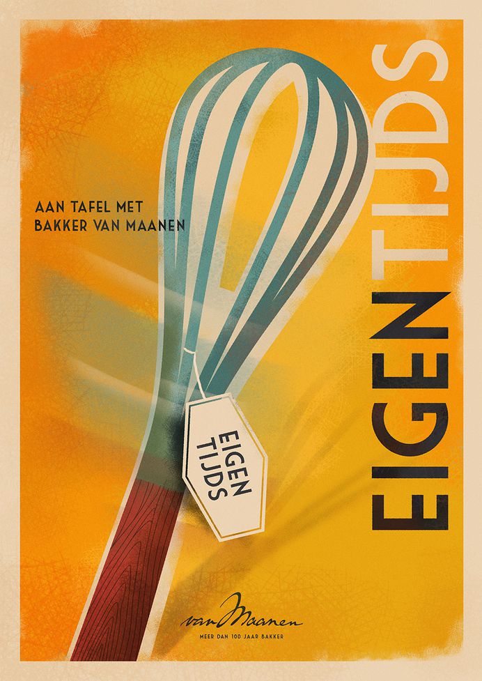 Poster for Bakker van Maanen by The Ad Agency