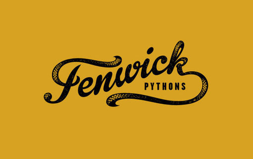 FENWICK_PYTHONS_LOGO_J_FLETCHER 725x457 #logo #identity #branding