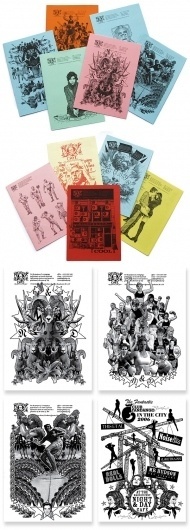 A to M / Night & Day / Listings 2006 & Beyond #branding #design #graphic #illustration #typography