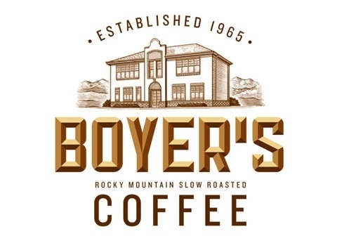 FFFFOUND! | Steven Noble Illustrations: Boyer's Coffee logo #type #bevel #logo