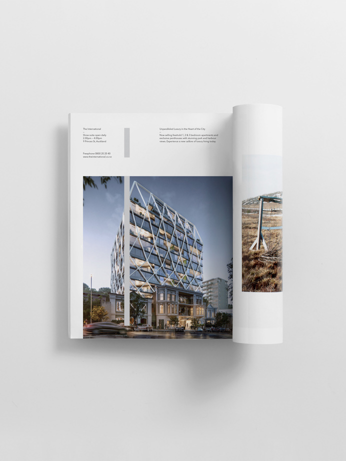 #minimal #branding #theinternational #layout #brochure