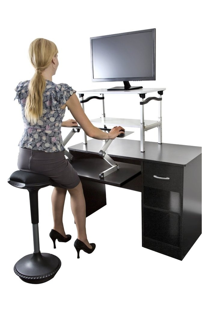 This Wobble Stool keeps you productive through active sitting.