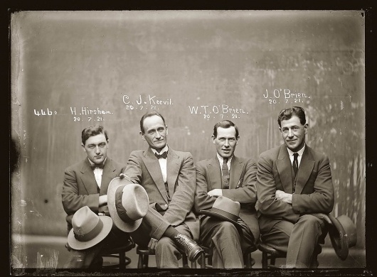 Portraits de criminels australiens dans les années 1920 | La boite verte #photography #crime #portrait