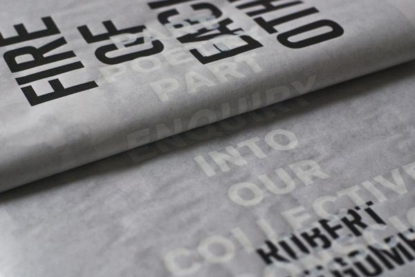 Fire Of Each Other #newsprint #art #publication