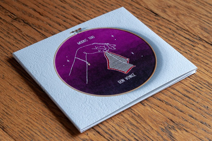 album, cross stitch, cd, music