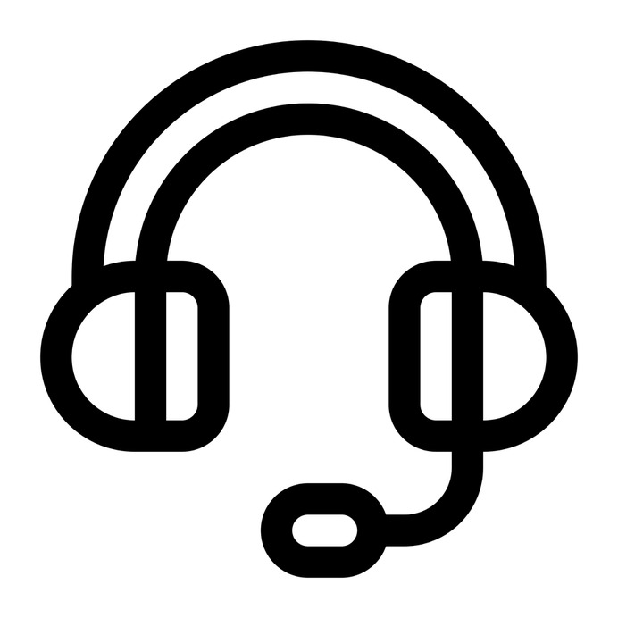 See more icon inspiration related to headset, headphones, customer service, earphones, microphone, communications, videocall and technology on Flaticon.