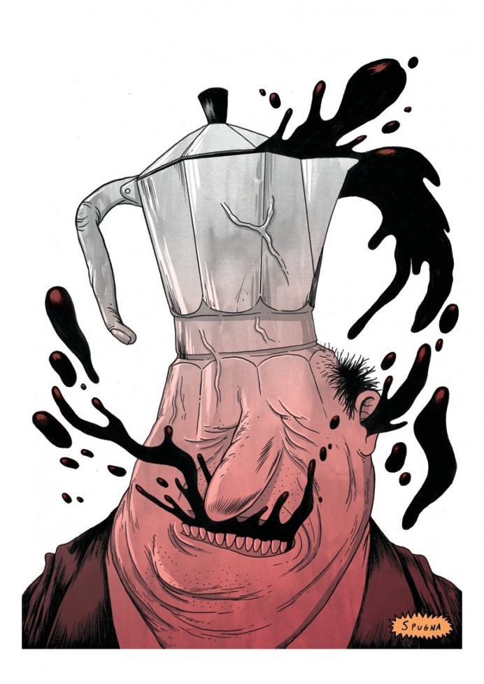MONDAY COFFEE IN MY FACE
