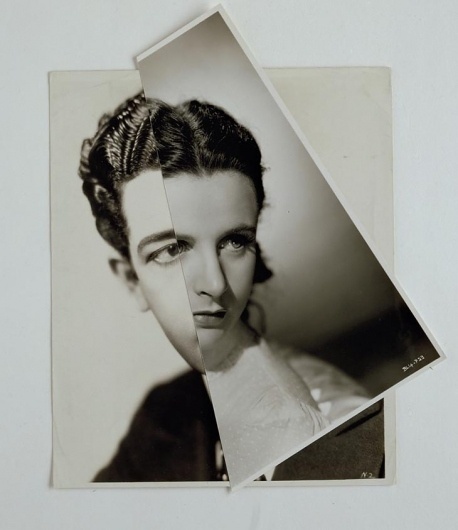 John Stezaker - Marriage (Film Portrait Collage) XXXI - Contemporary Art #stezaker #art