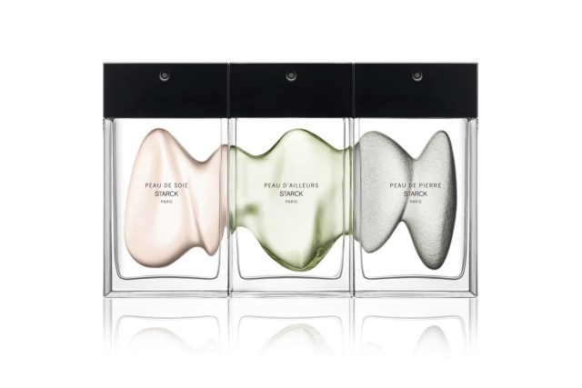 Philippe Starck's Peau de Soie, Peau de Pierre and Peau D'Ailleurs.