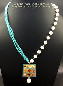 Pendant - gold diamond polki kundan meena jadau jewellery