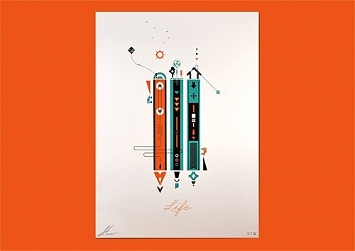 The Strange Attractor #illustration #design #inforgraphic