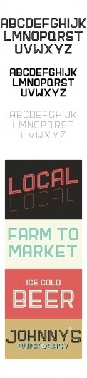 LOCAL: TYPEFACE on Typography Served #font #cofer #local #tristan