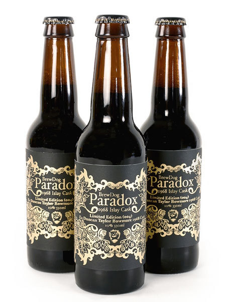 BrewDog Paradox #packaging #beer #label #bottle