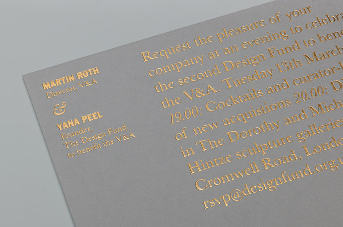 Design Fund invite - Gavin Martin Colournet #gg